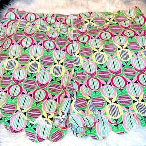 Crown & Ivy Multicolor Patterned Women Shorts